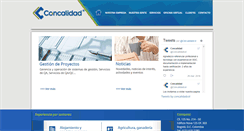 Desktop Screenshot of concalidad.com
